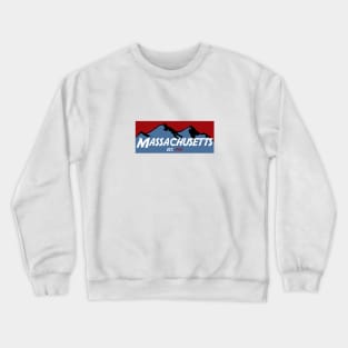 Massachusetts Mountains Crewneck Sweatshirt